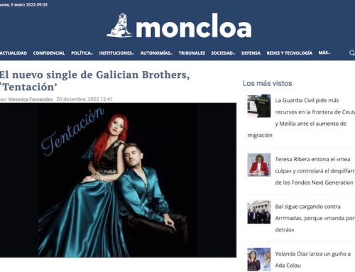 Prensa Moncloa nuevo single de Galician Brothers «Tentación»